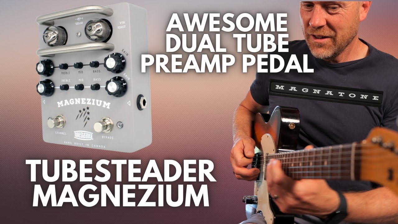 Tubesteader Magnezium — двухламповая педаль предусилителя