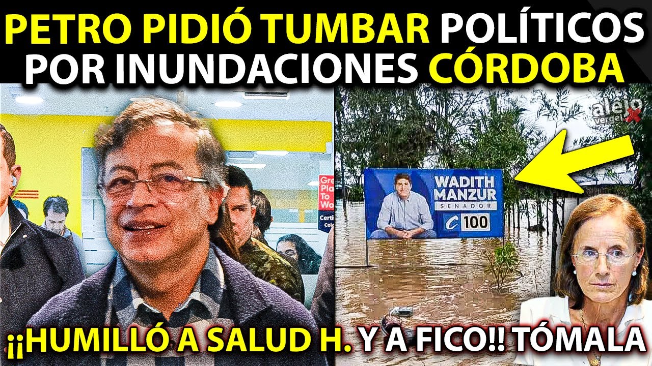 PETRO SUPLICÓ A MAGISTRADOS por Córdoba: Urgente. Humilló a Salud H. y Pidió RENUNCIAS. Deben Caer