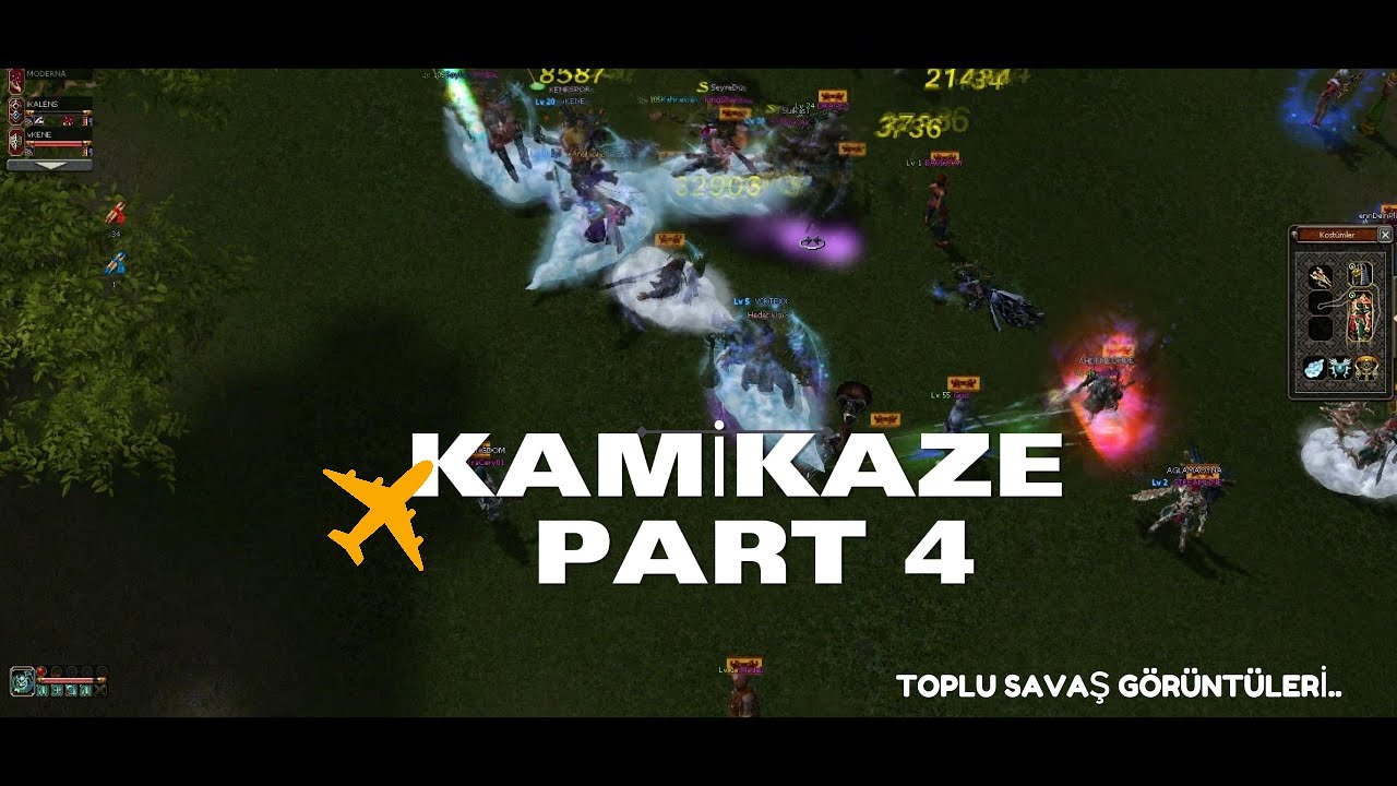 METİN2 TR BAGJANAMU VORTEXX. KAMİKAZE PART 4 / UÇANA KAÇANA :) #bagjanamu #metin2tr #dandanakan