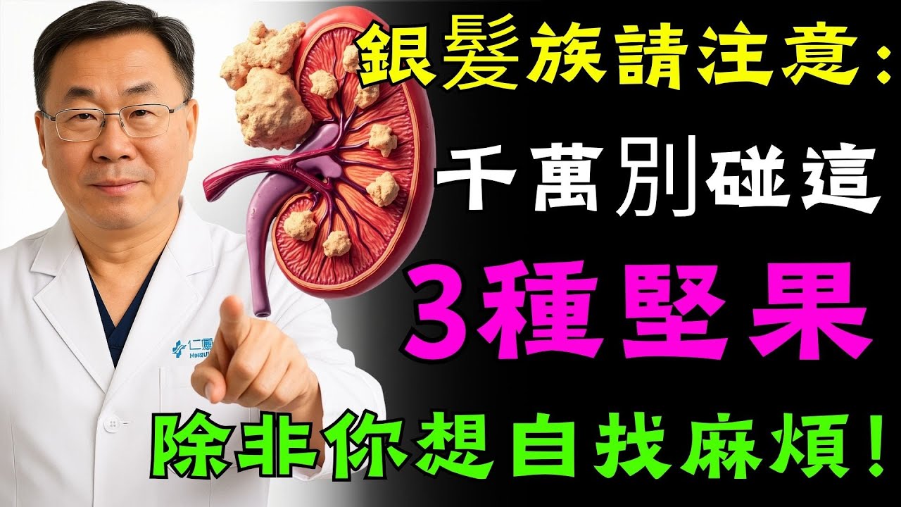 銀髮族請注意：千萬別碰這3種堅果──除非你想自找麻煩！
