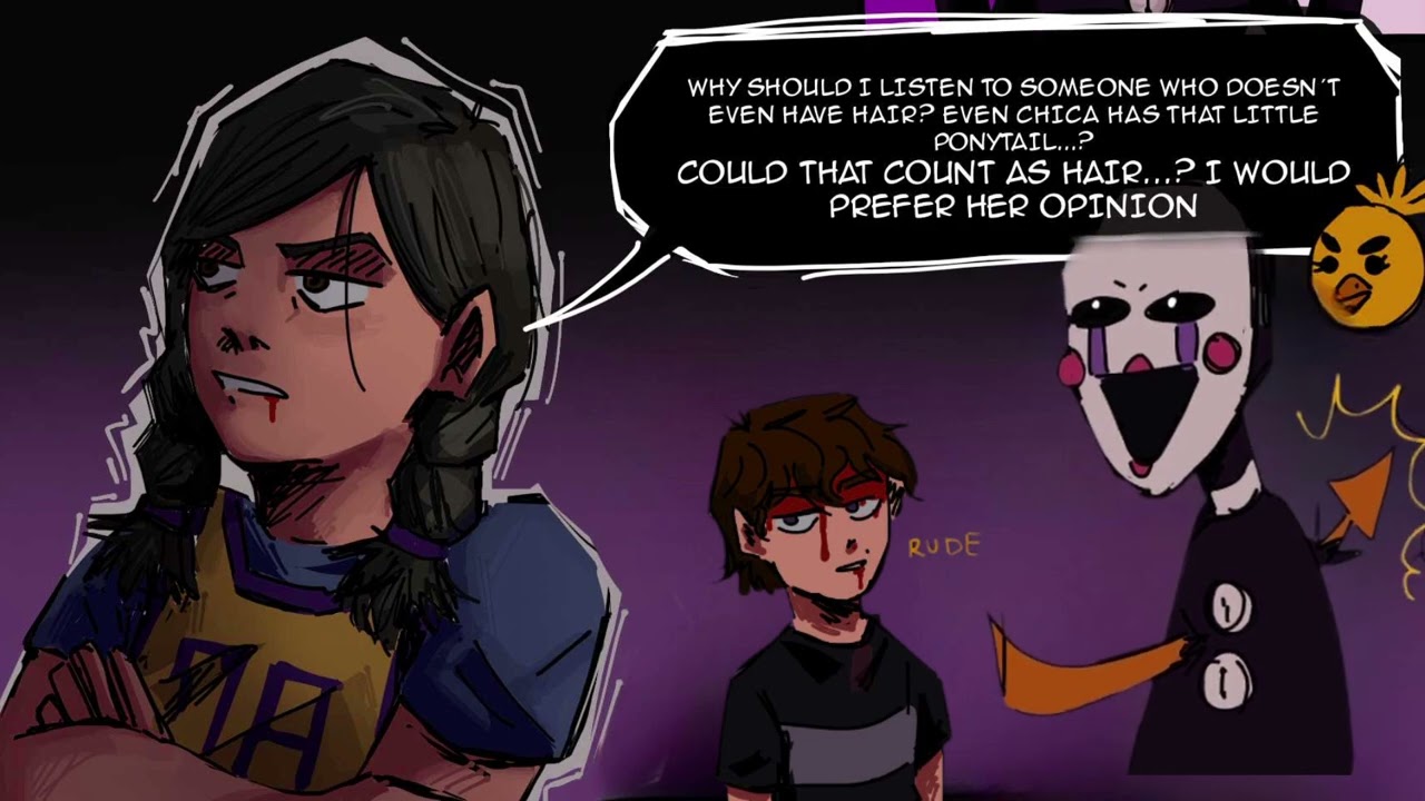 CASSIDY HATES HAIRCUTS! [FNAF COMIC DUB Animation 🐻]