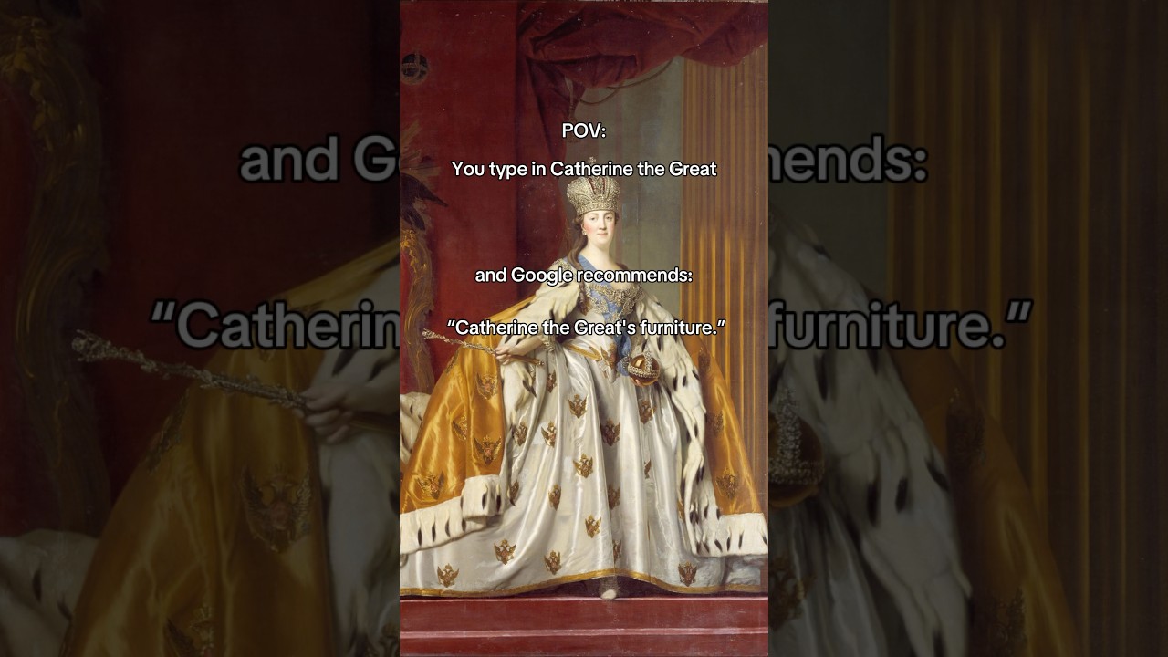 The Weirdest Thing Linked to Catherine the Great? #art #history