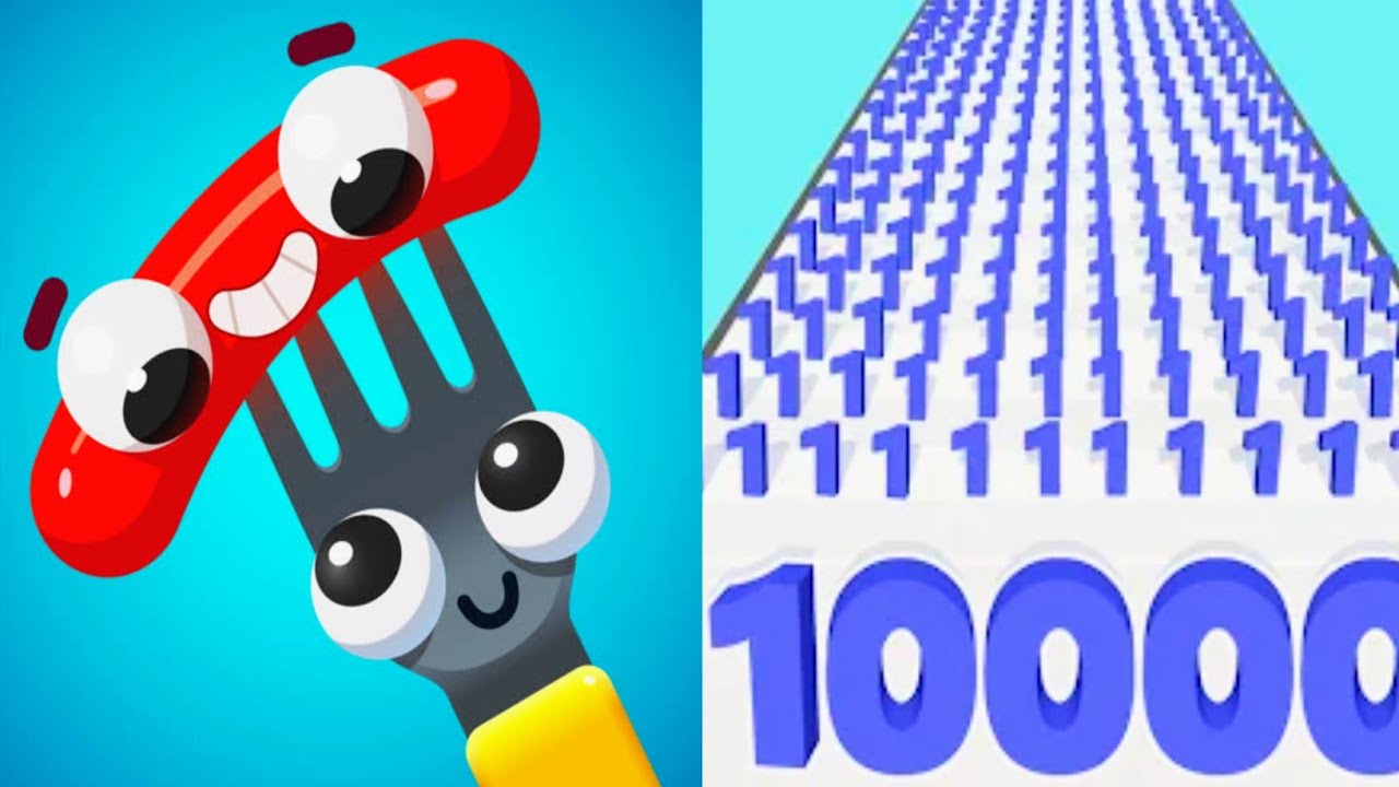 Fork N Sausage VS Number Master | Unlimited Run Gameplay 2026, New Update