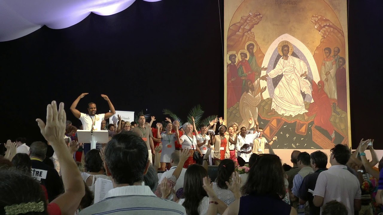 Louanges de la Session de l' Emmanuel du 3 août 2017 8h30 à Paray-le-Monial