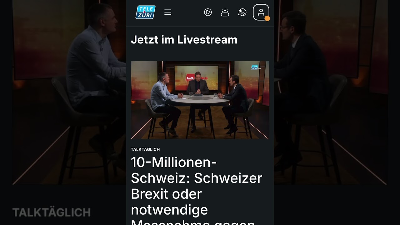 So Proud of My Friend&rsquo;s Political Journey - TV Debate With an Opponent in Black