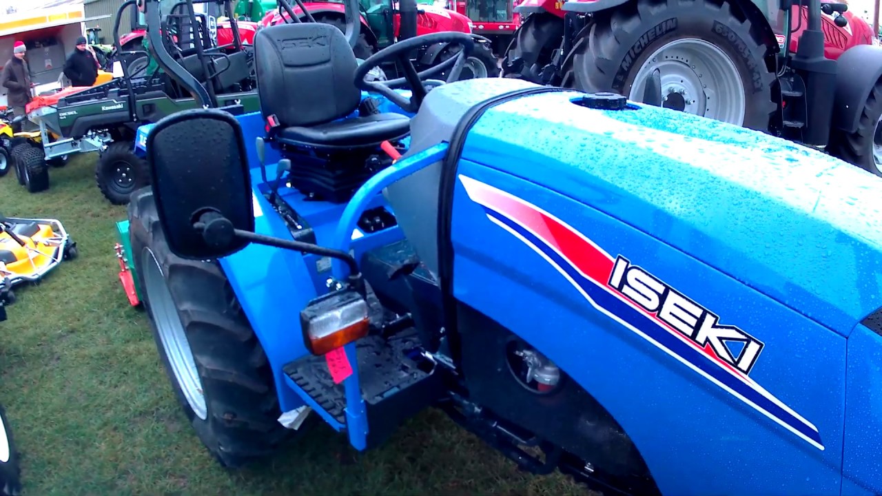 2018 Iseki TLE 3400 1.5 Litre 3-Cyl Diesel Tractor (38HP) With Wessex WFM 145
