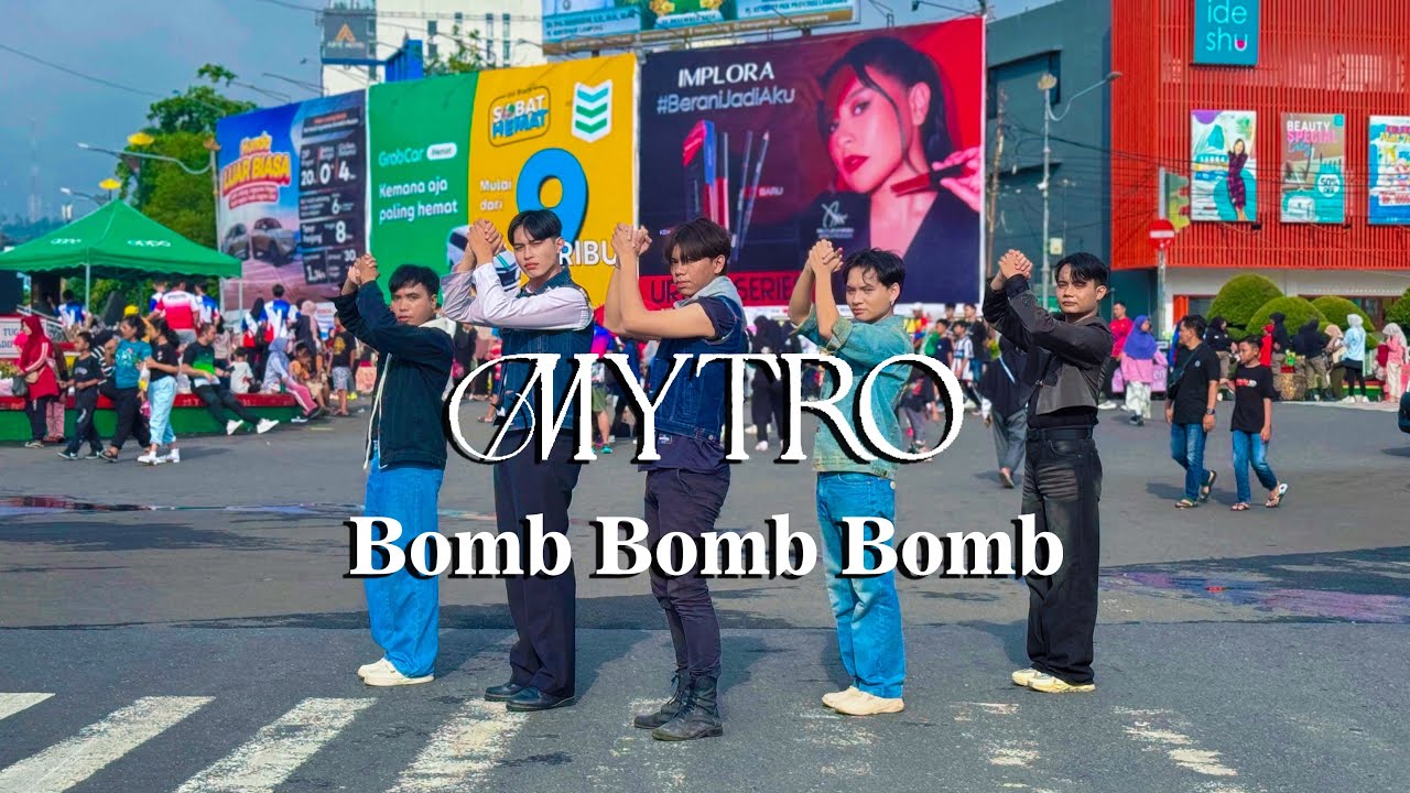 [KPOP IN PUBLIC/ONE TAKE] 마이트로 MYTRO Bomb Bomb Bomb DANCE COVER indonesia #mytro #kpopinpublic