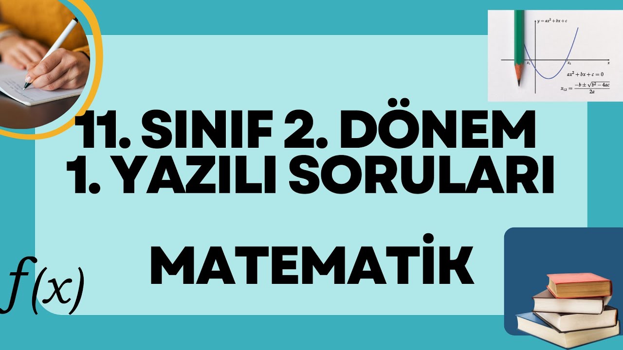 11. Sınıf MATEMATİK 2. Dönem 1.Yazılı Soruları (2023) #yazılısınavsoruları @MatematikFeneri