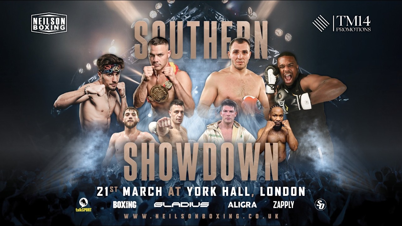LIVE BOXING 🥊 York Hall &bull; Southern Showdown &bull; Neilson Boxing & TM14 Promotions