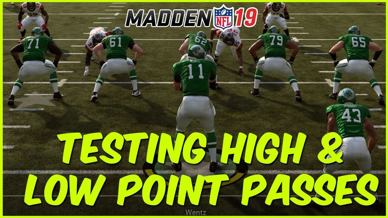 Madden 19 | Testing Low And High Point Passes - Are They Still Glitchy?