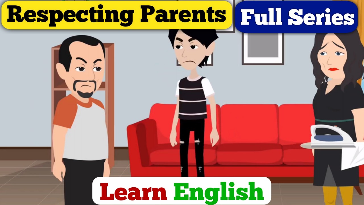 Respecting Parents Full Series | English Story With Subtitle | Animated Stories |Learn English