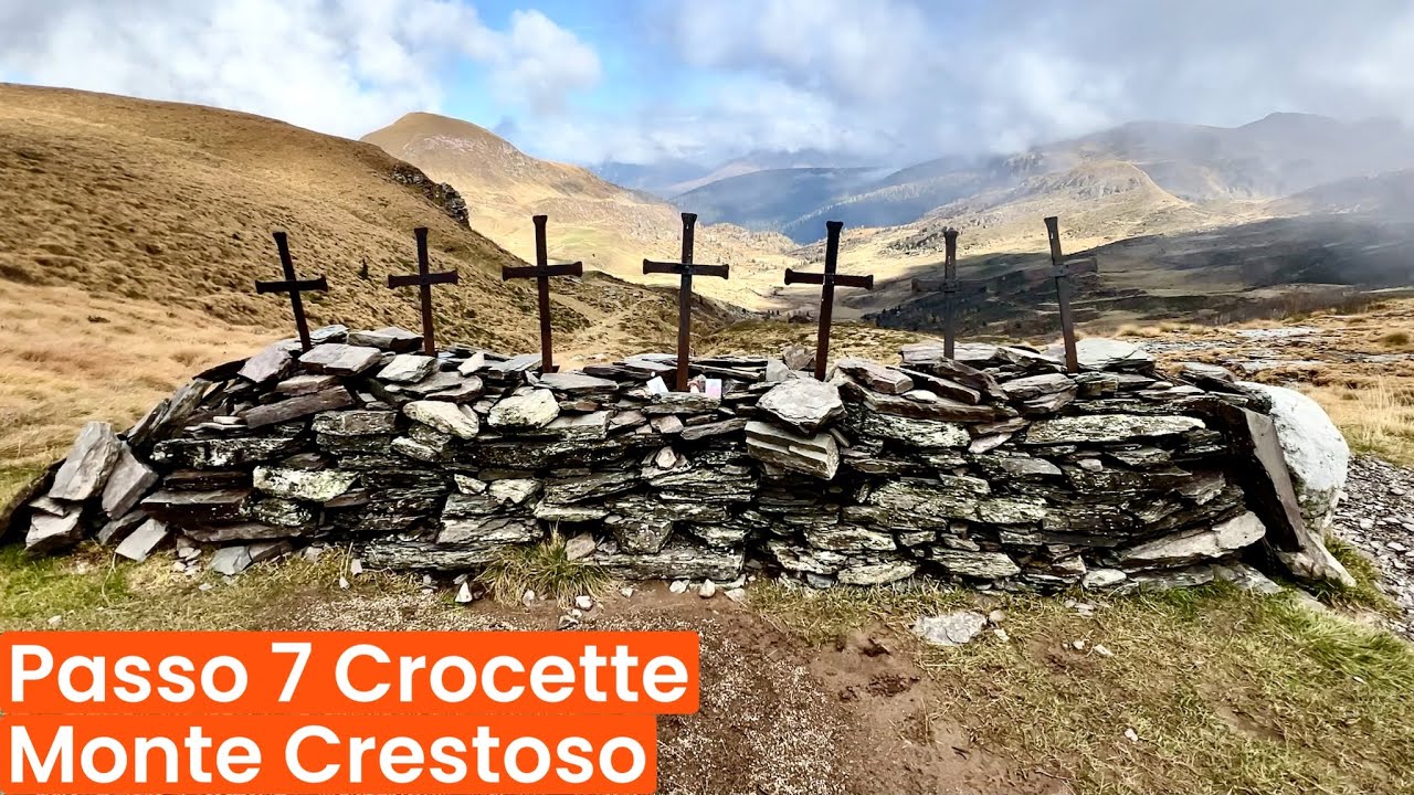 Alta Valtrompia: Passo 7 crocette e Monte Crestoso