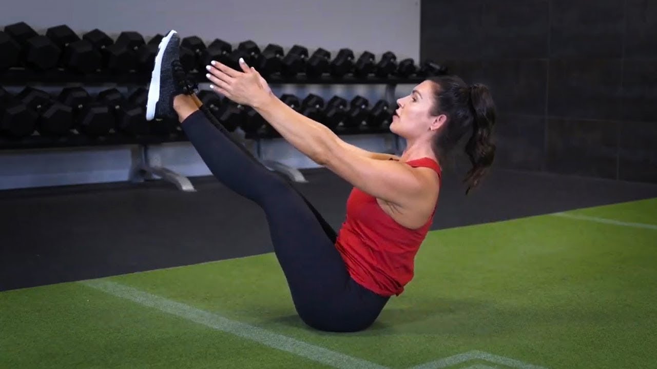 How To Do A Proper V Sit Up - FREE Flat Tummy Guide