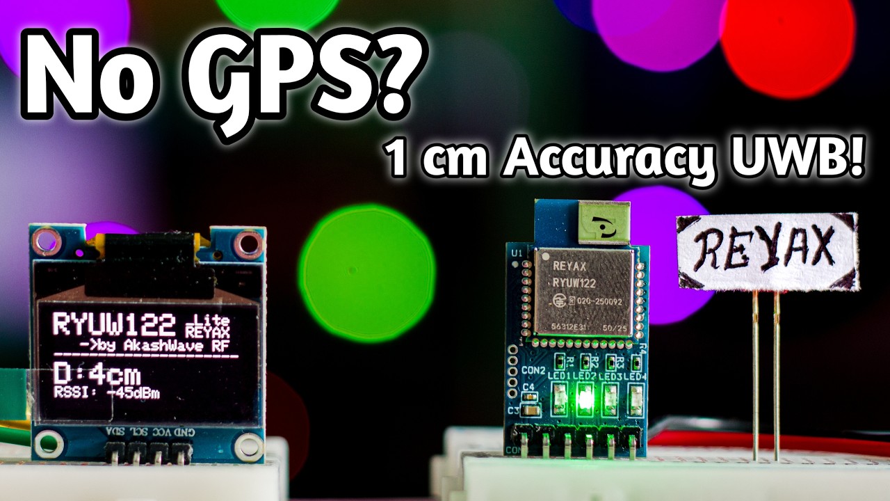 REYAX RYUW122 Lite UWB Indoor Positioning – Range Test & RSSI, Distance Calibration, ESP32 Code