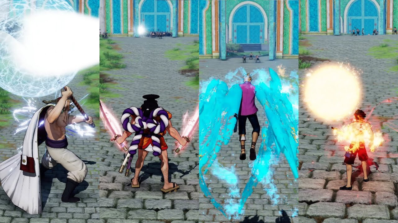 One Piece Pirate Warriors 4 - All Whitebeard Pirates Complete Moveset