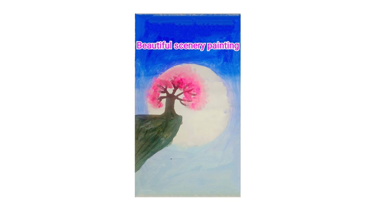 A beautiful perfect painting of a scenery 😘🥰🥳😍 @starplus @art @DangalTVChannel @filmigaane @Believer