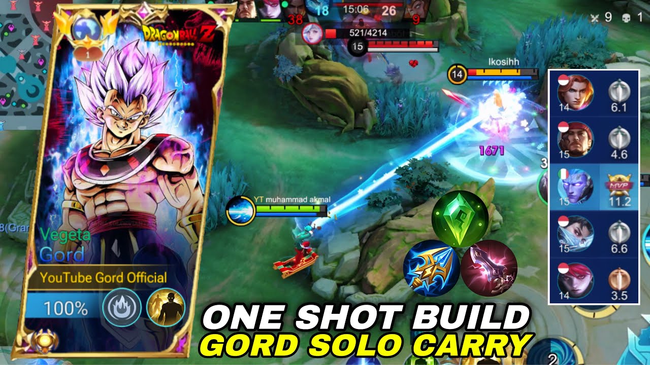 GORD SOLO CARRY🔥🔥 TOP GLOBAL GORD CARRY INTENSE GAMEPLAY!! ( WIN OR LOSE? )