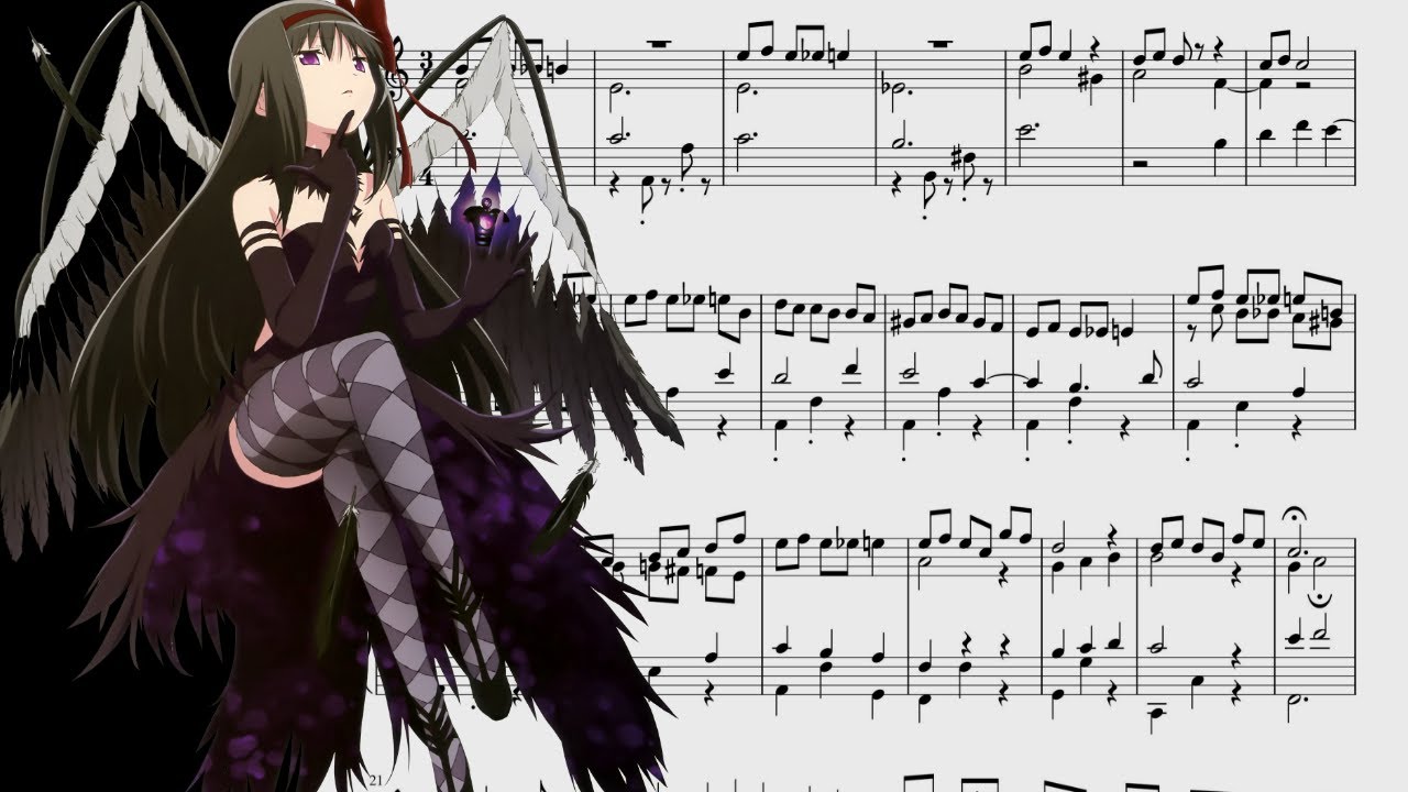Flame Of Despair – Puella Magi Madoka Magica Rebellion (sheet music)