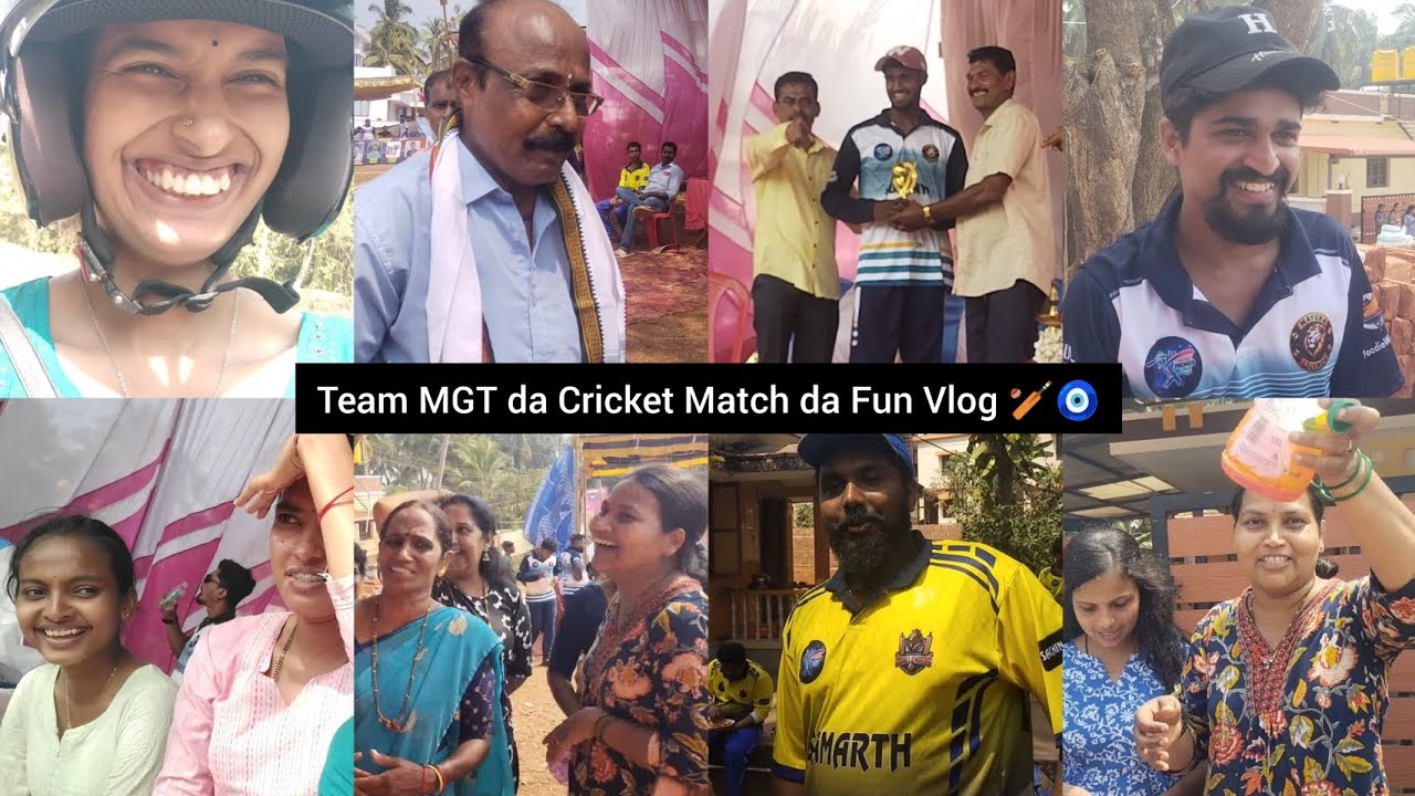 Team MGT da Cricket Match Fun Vlog 🏏 | 1st Time Mutthappa Deverna Kola Tuye🙇🏻‍♀️ | Dear Life Vlogs 