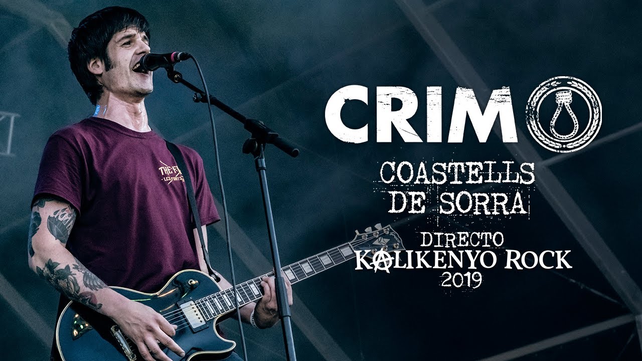 Crim - Coastells de Sorra (Directo Kalikenyo Rock 2019)