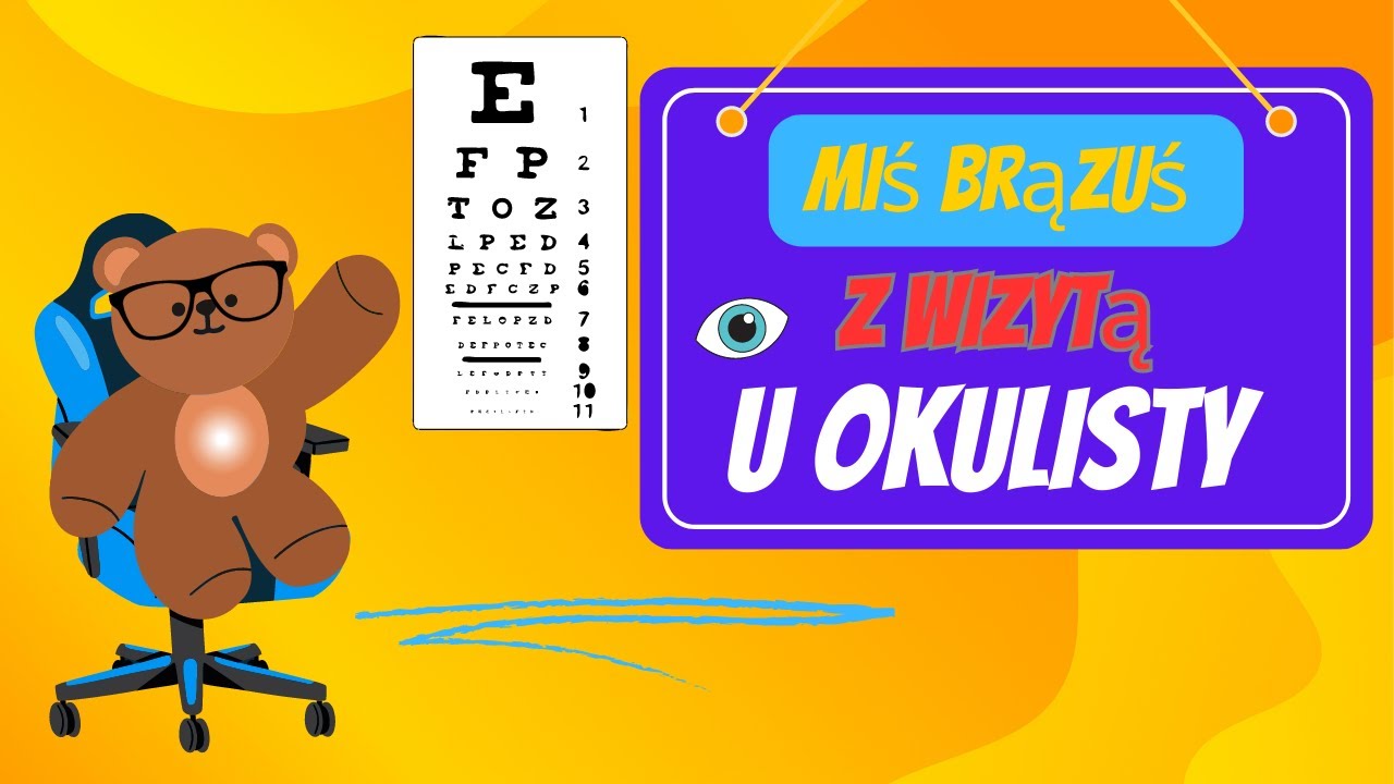 🧸Mis Brązuś z wizyta u Okulisty#39Audiobook dla dzieci🧸Okulista, bajki dla dzieci, do słuchania, pl