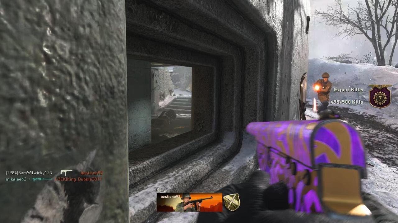 Call of Duty WWII: Hardcore Team Deathmatch Multiplayer online | Ardennes Forest (little spree)