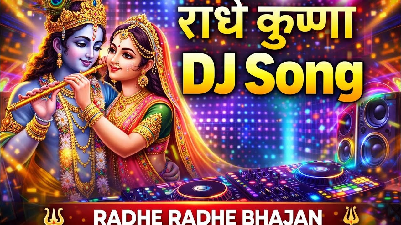 Radhe Krishna DJ Song | Radhe Radhe Shyam Bhajan | Krishna Bhakti Song
