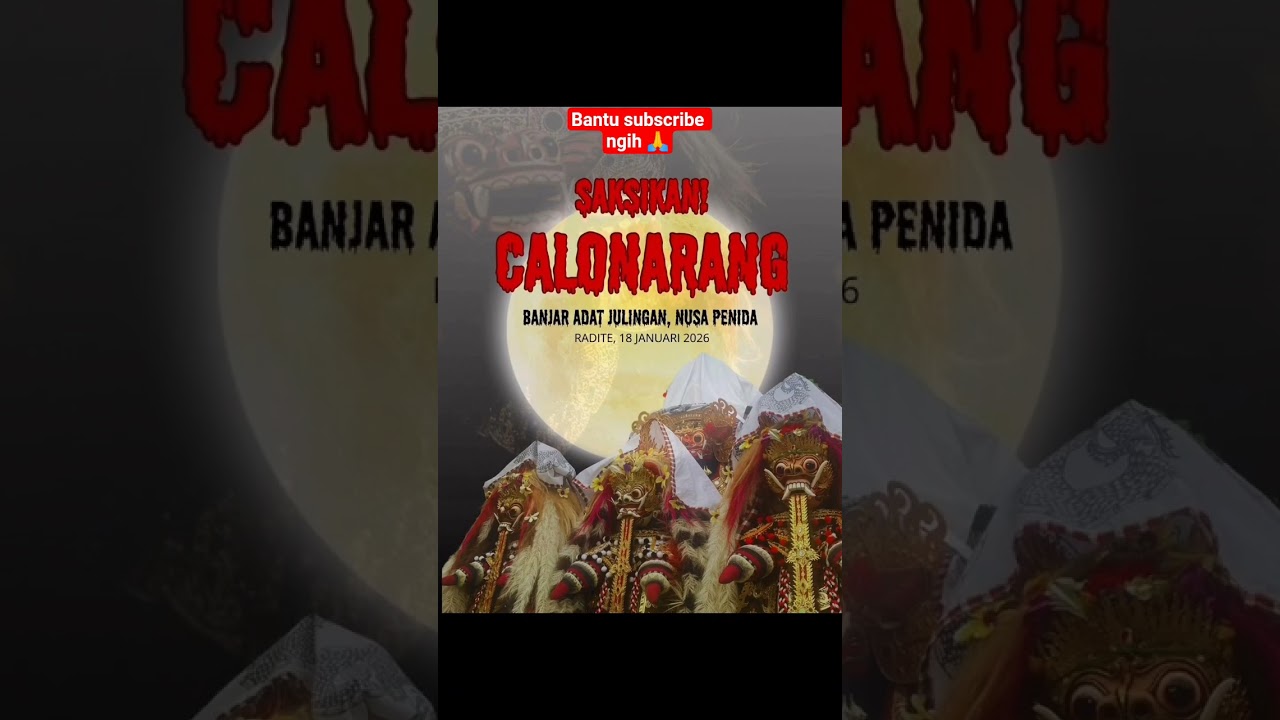 SAKSIKAN PENTAS CALONARANG