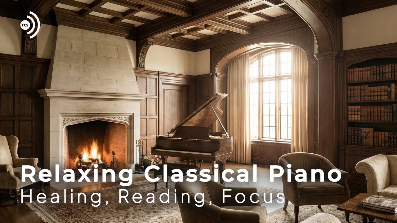 Soothing Relaxing Classical Piano Music for Peaceful Moments | Healing, Reading, Focus, Meditation,