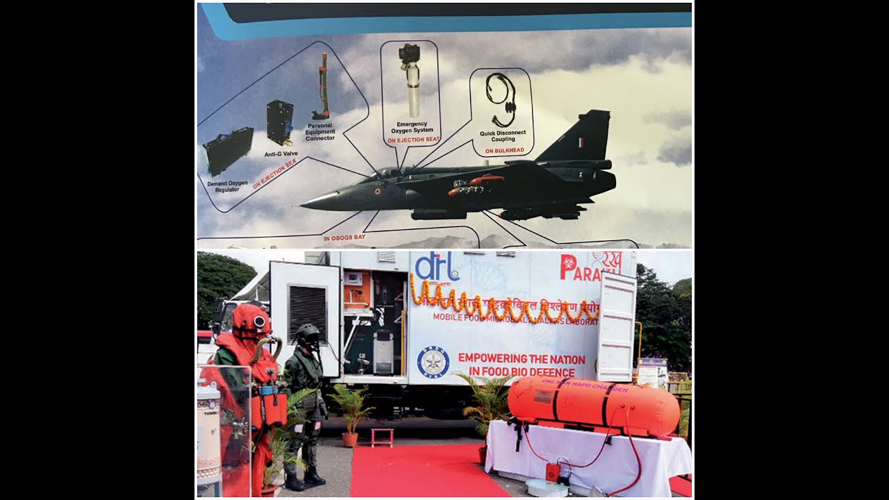 Life Support Systems For LCA Pilots At DFRL Food Tech, Defence Life Science Expo In Mysore Dec 2021