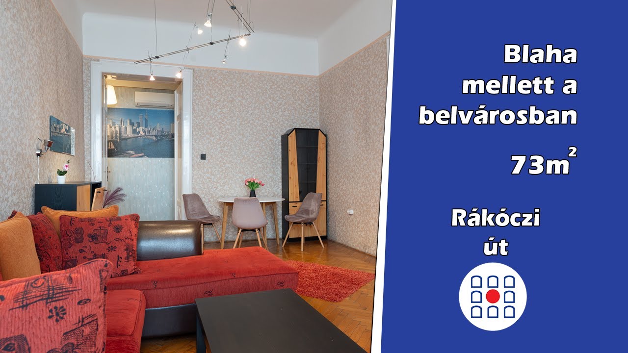 Belvárosi lakás a Blaha mellett!