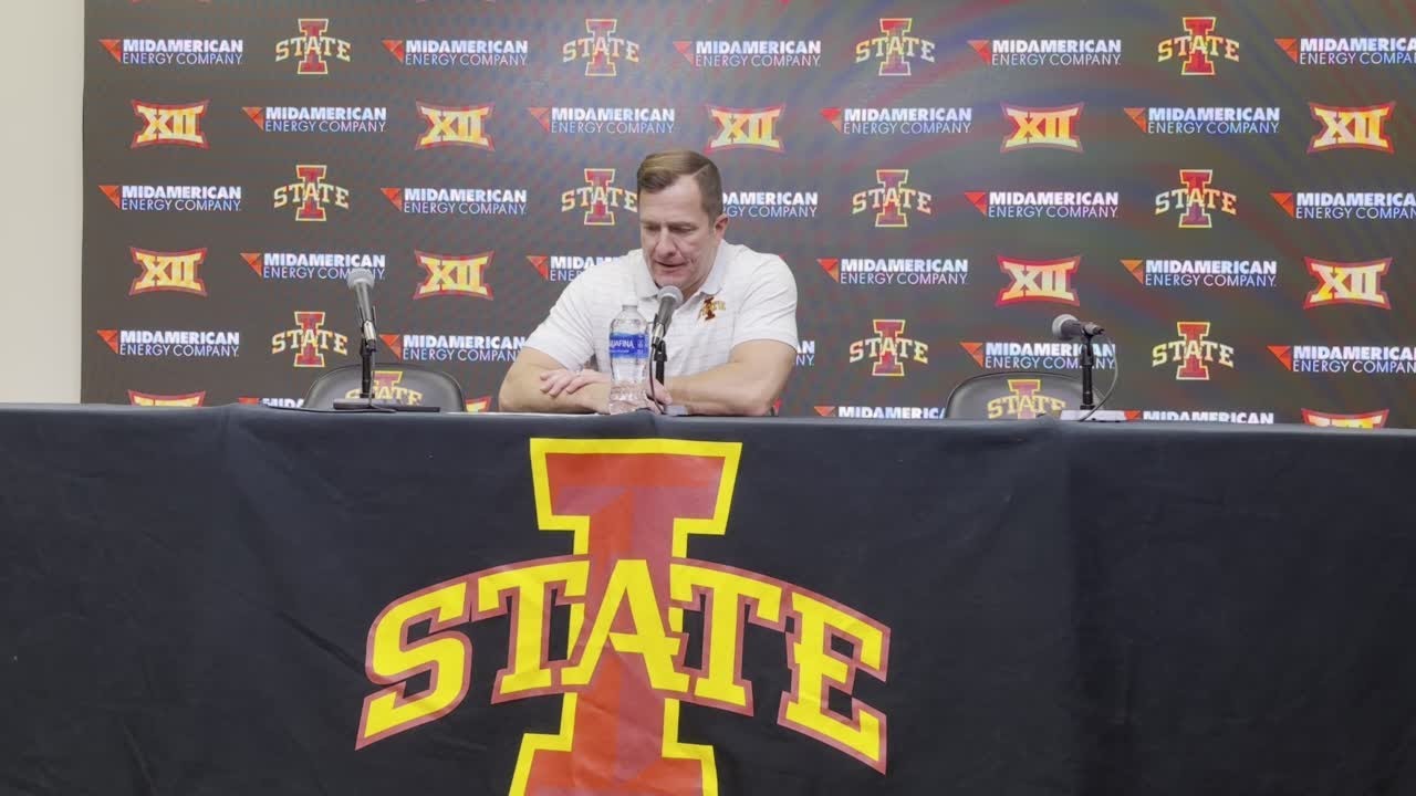 TJ Otzelberger postgame Baylor | Iowa State basketball | Feb. 7