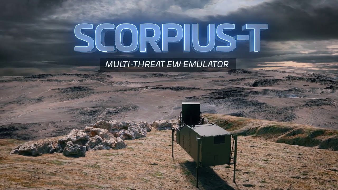 IAI-ELTA Systems Ltd's Land Based EW-AESA Multi-Threat Emulator Scorpius-T (ELL-8257SB)