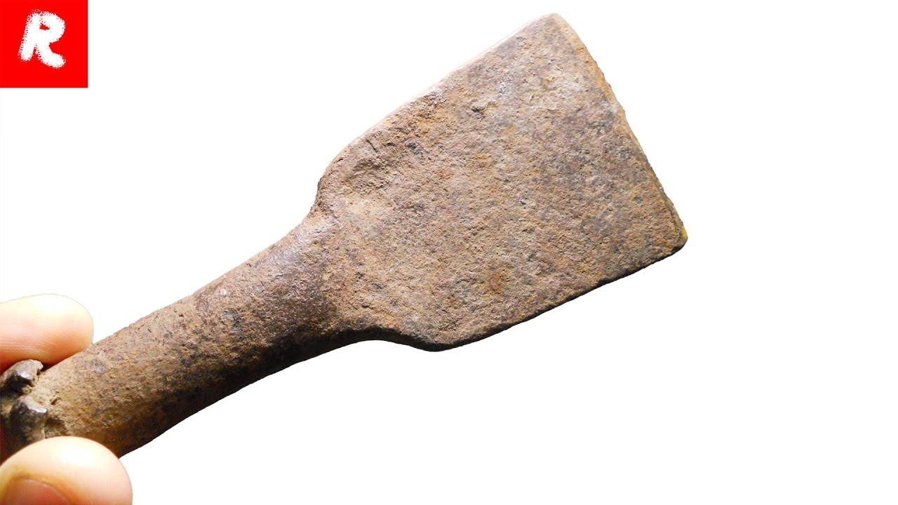 Very Old Rusty Chisel - Restoration