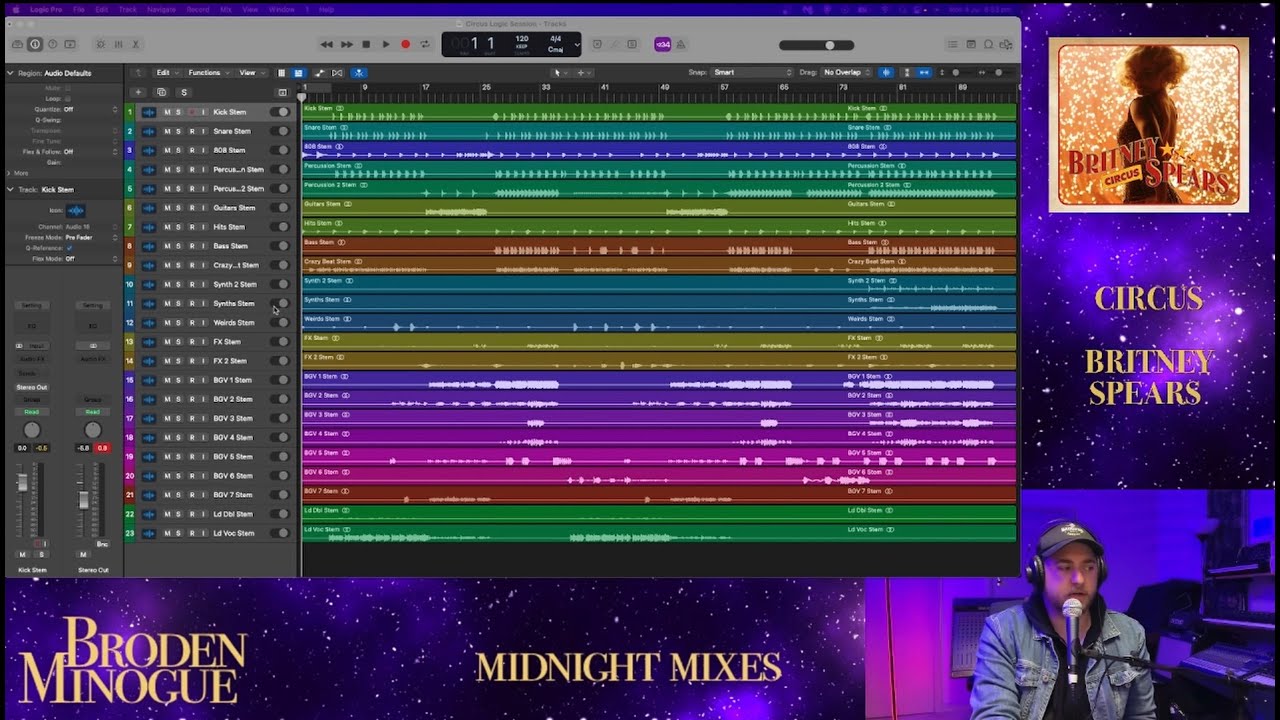 Circus - Britney Spears - RAW Multitrack and Stems Reaction