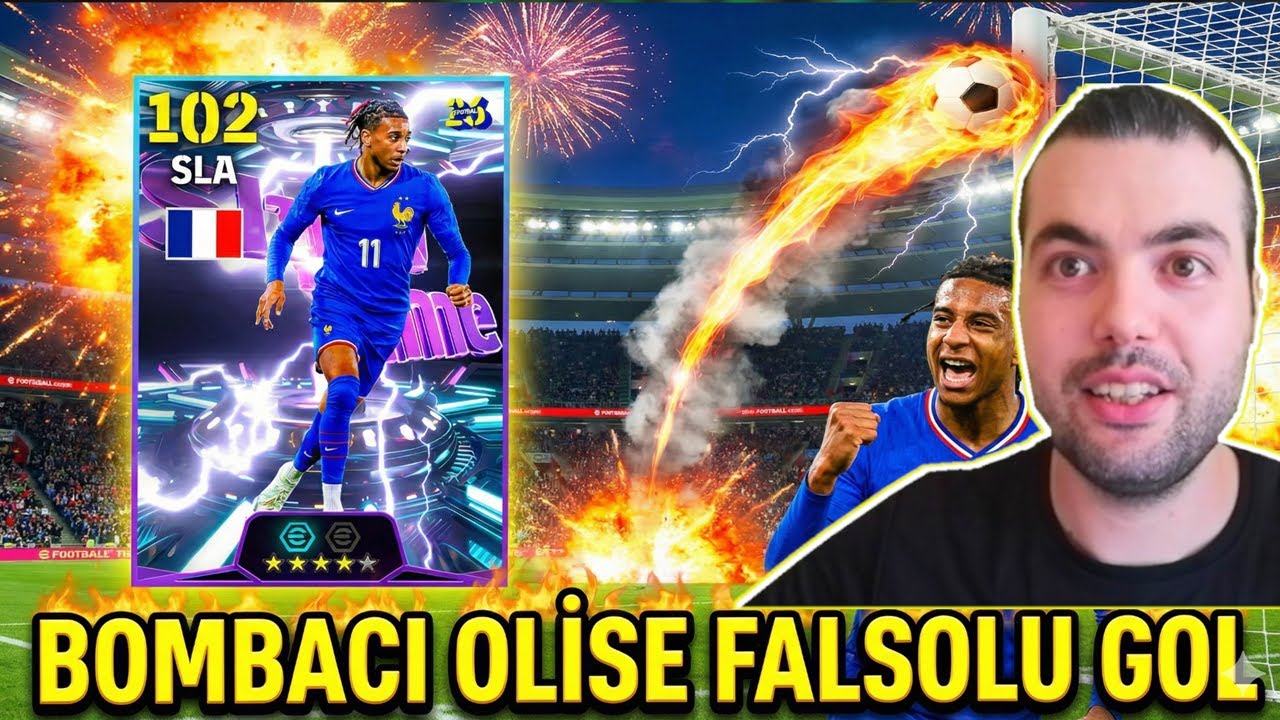 BOMBACI OLİSE DENEME MAÇI🔥İLK BOMBA ŞUT GOL⚽🏃‍♂️eFootball 2026 Mobile