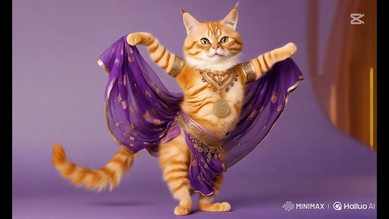 Epic Cat Dance &ndash; The Cutest Moves Ever!  #aivideo #cats #aiart #catdancing