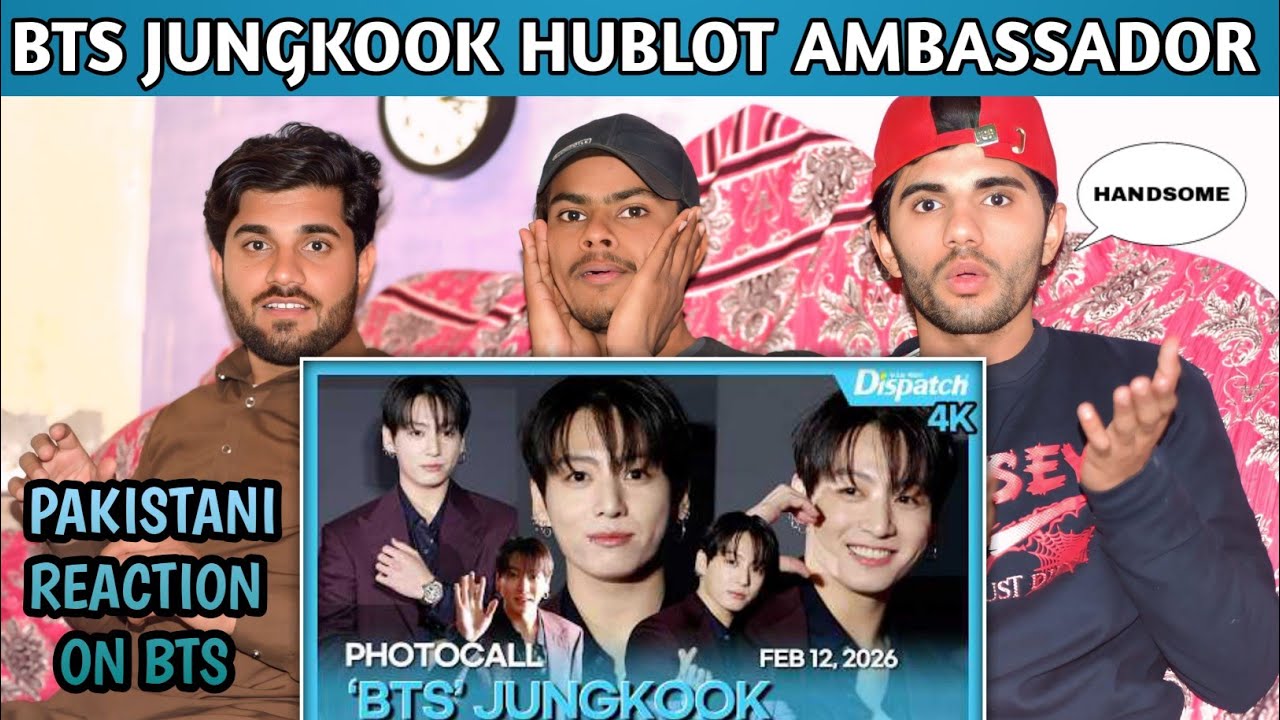 Bts Jungkook Hublot Ambassador - Pakistani Reaction - Usman Rajpoot