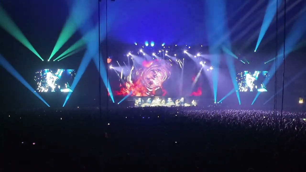 Iron Maiden -  Rime of the Ancient Mariner + Intro - Live @ Paris La Défense Arena 19/07/2025