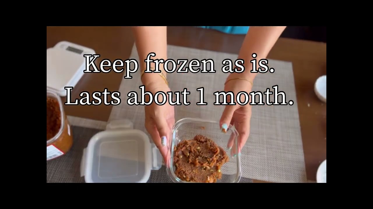 How to make instant miso soup（Miso Balls)