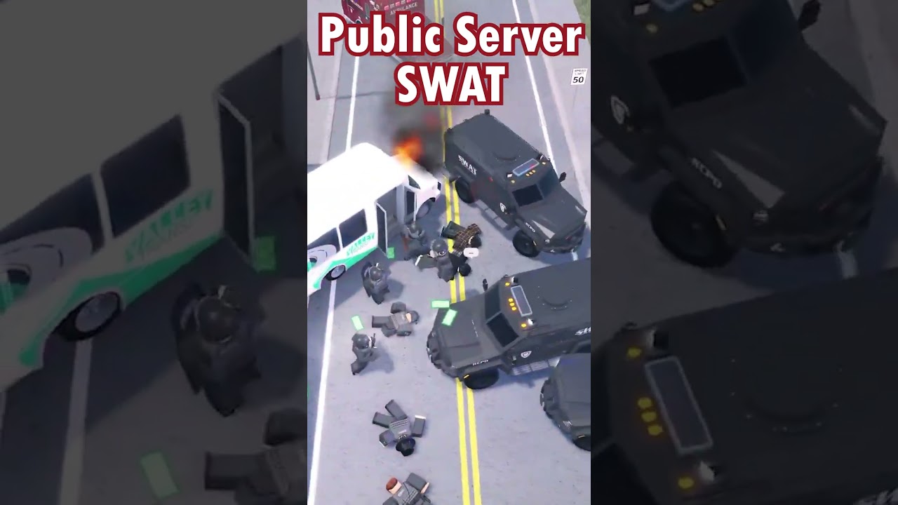 Public vs Private Roleplay Server SWAT