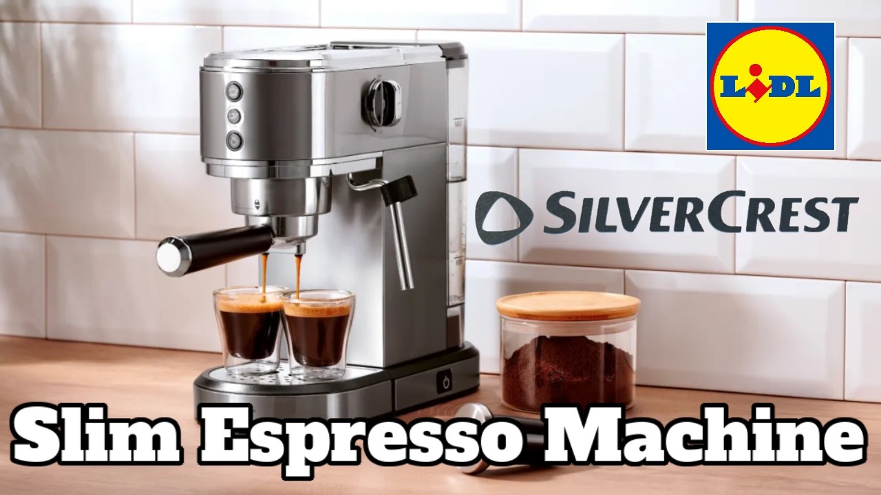 Lidl Slim Espresso Machine | 19 Bar BUDGET Coffee Test