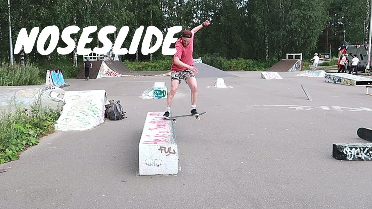 THE REAL SKEITTIKOULU: Miten tehdään noseslide
