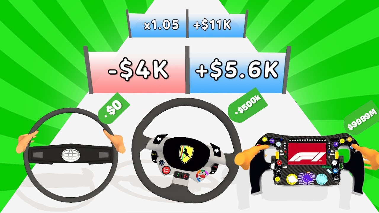 LA MEILLEURE ÉVOLUTION DE VOLANTS DE VOITURES !! (Steering Wheel Evolution)