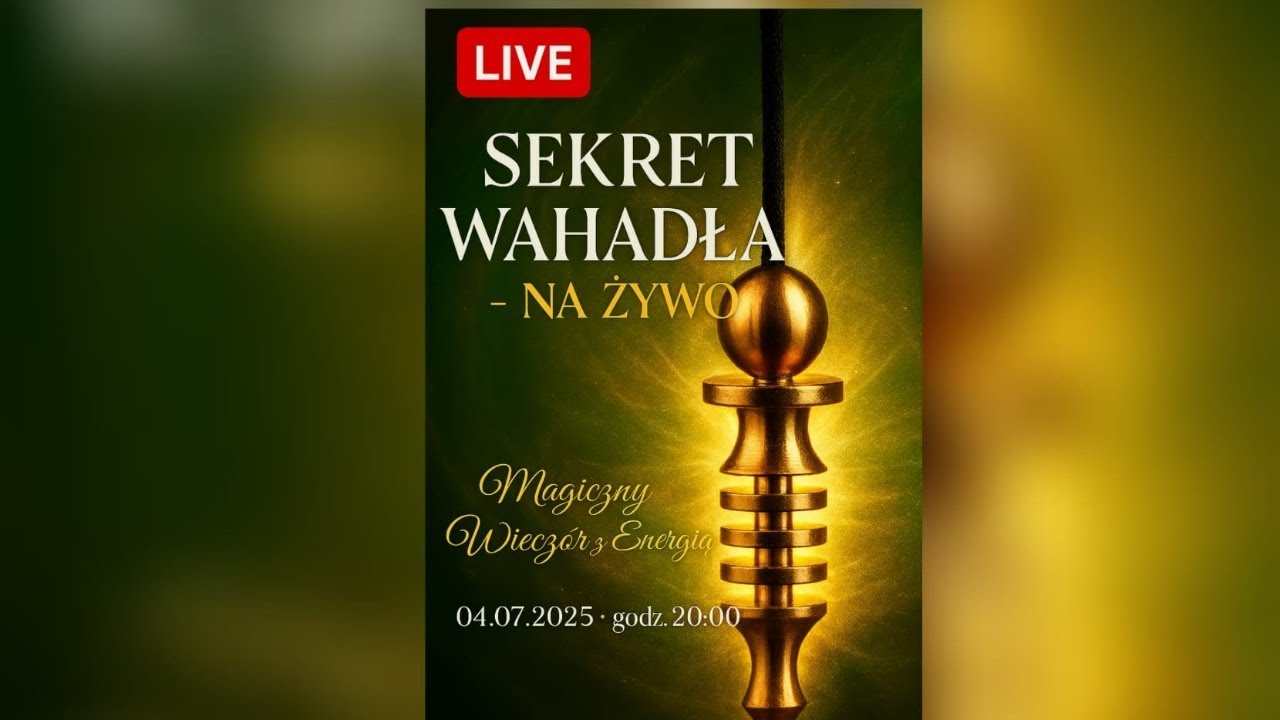 Wahadło - jak pracować wahadłem - teoria i praktyka
