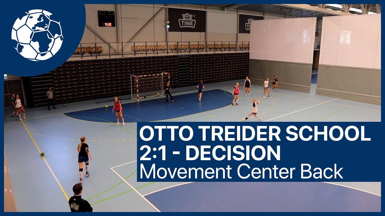 Movement Center Back - 2:1 - Handballtraining Norway Braarud | Handball inspires