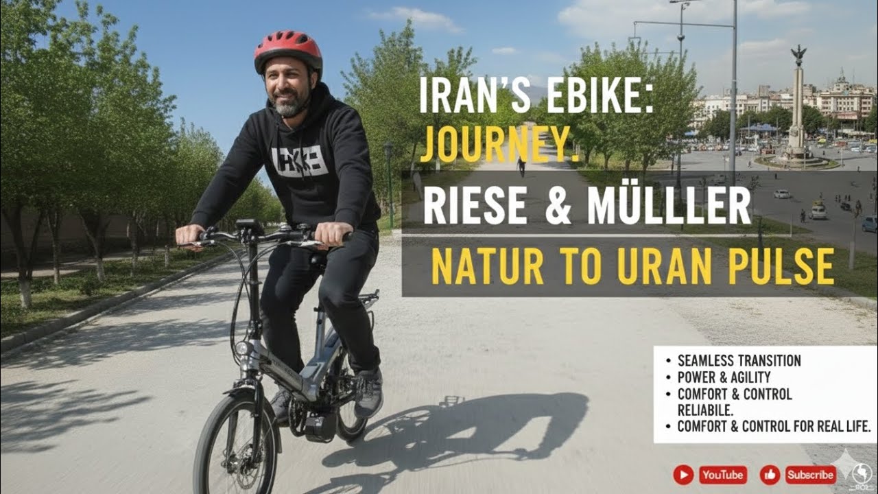 The Ultimate Urban Escape: Riese & Müller Real-World Test in Iran (Shahsavar)