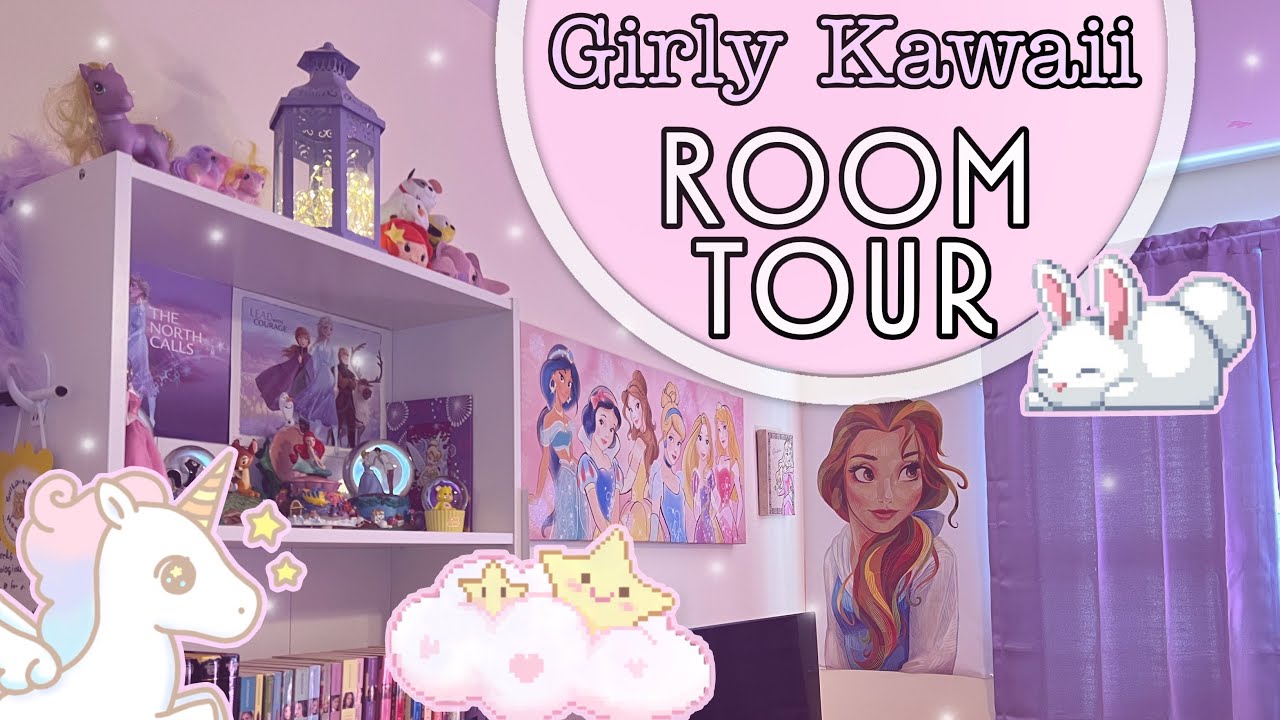 Girly Kawaii Room Tour 🧸🎀