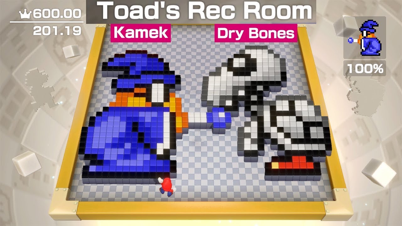 Super Mario Party - Toad's Rec Room - Puzzle Hustle: Mario (Stage 21 to 25)