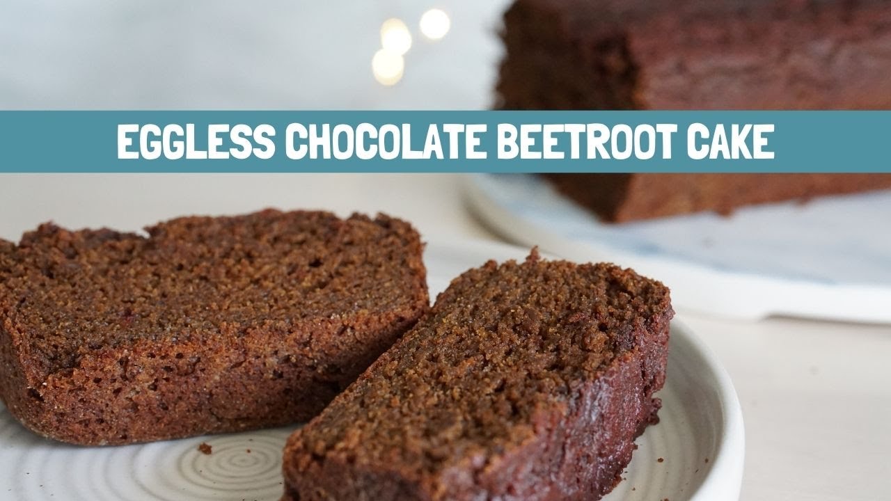 Eggless Chocolate Beetroot Cake Recipe
